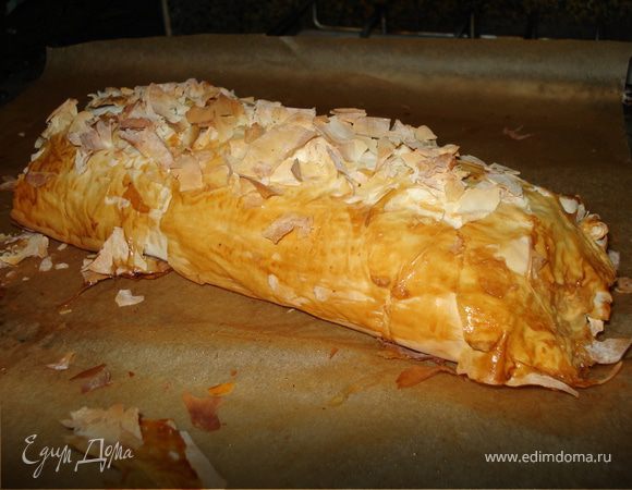 Австрийский струдель из теста "фило"