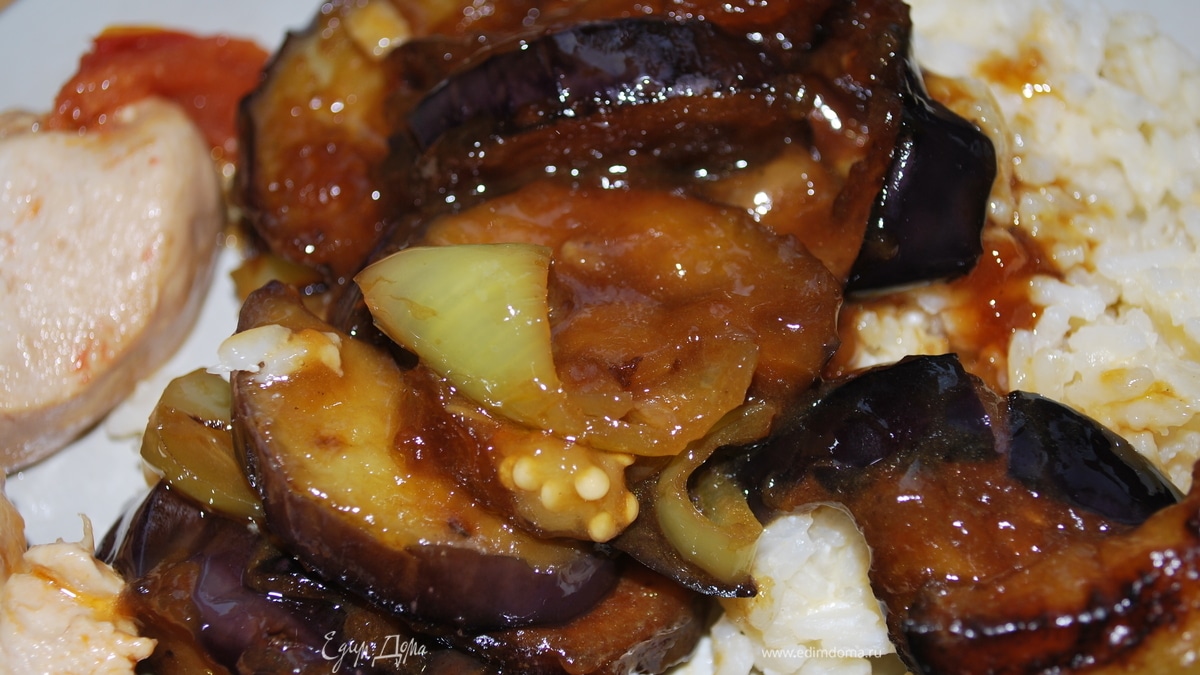 Жареные баклажаны по-китайски