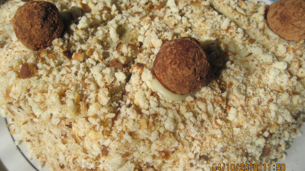 Торт на сковородке