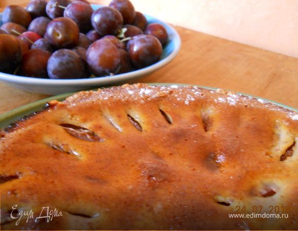 Тирольский сливовый пирог