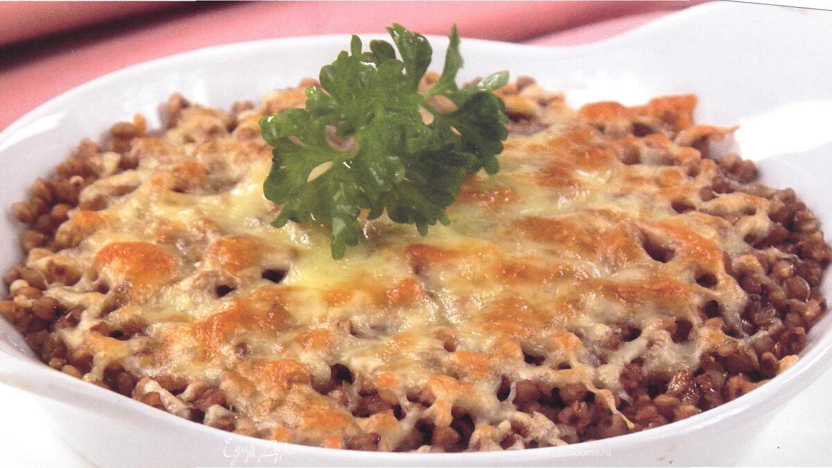 Каша гречневая с сыром