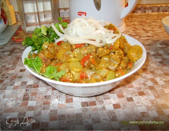 Синие жареные с фенугреком Синие жареные с фенугреком