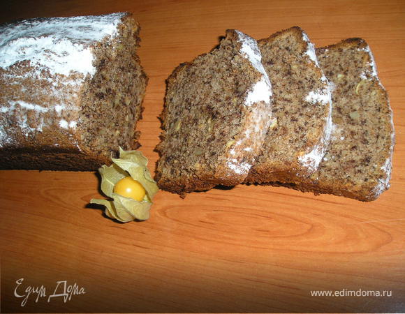 Шоколадный кекс с кешью и физалисом Шоколадный кекс с кешью и физалисом