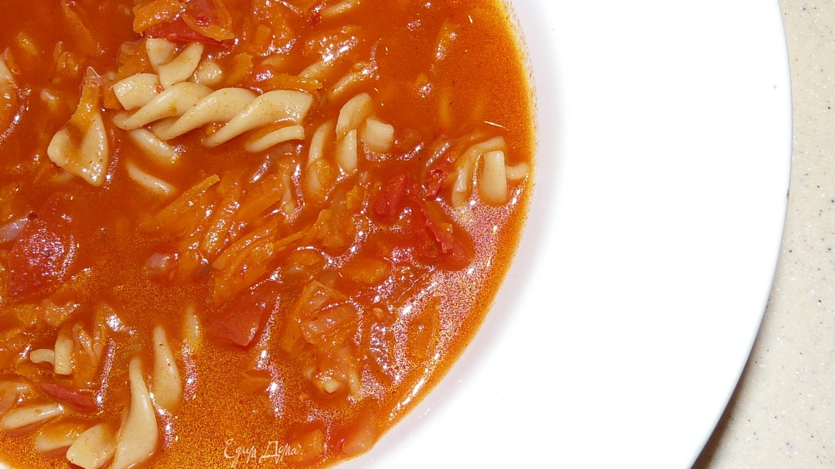 Остренький морковный супчик