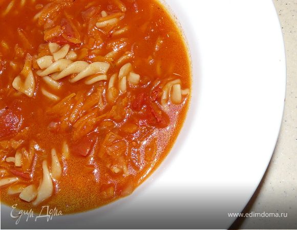 Остренький морковный супчик