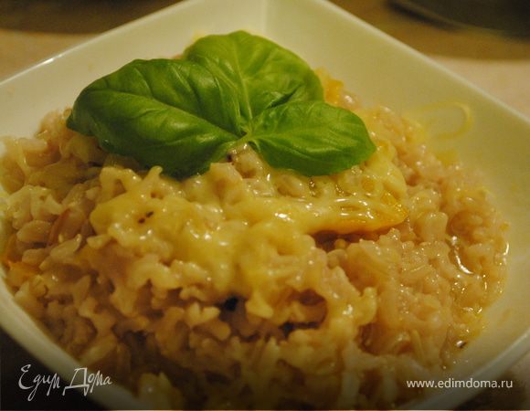 Тыквенное ризотто