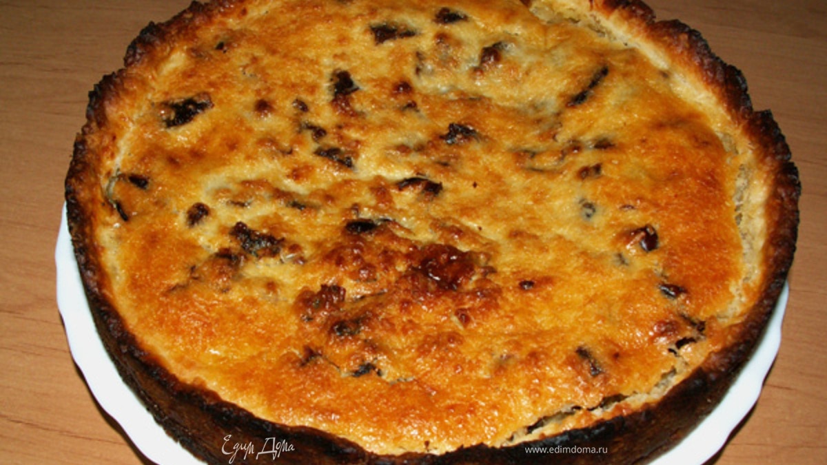 Пирог с финиками.