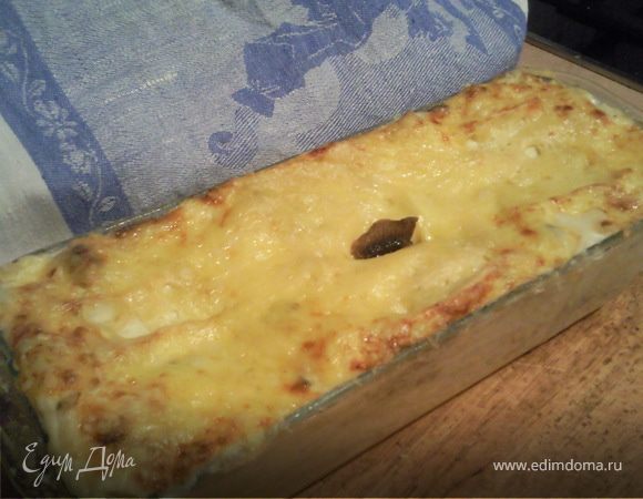 Лазанья с курицей и соусом Бешамель Лазанья с курицей и соусом Бешамель