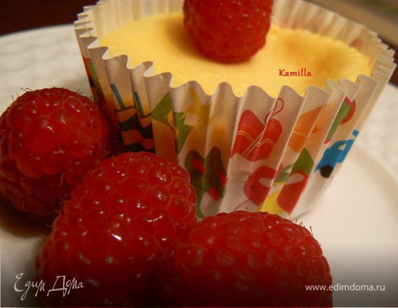 Мини-чизкейки с ягодами