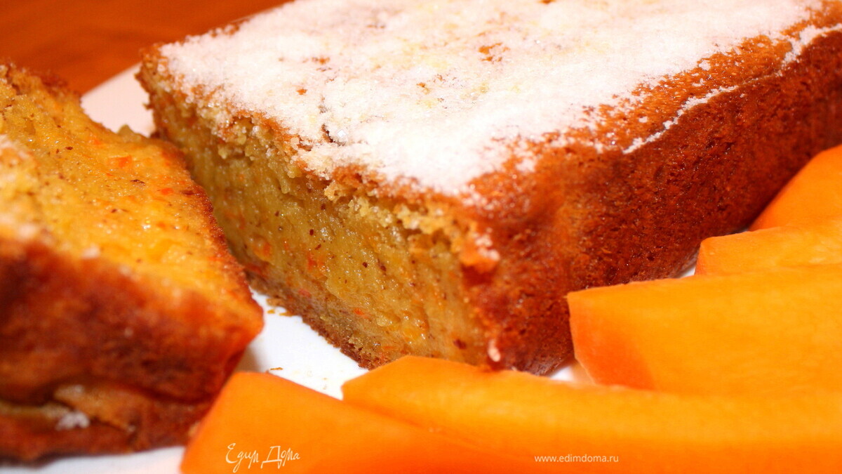 Морковно – тыквенный кекс