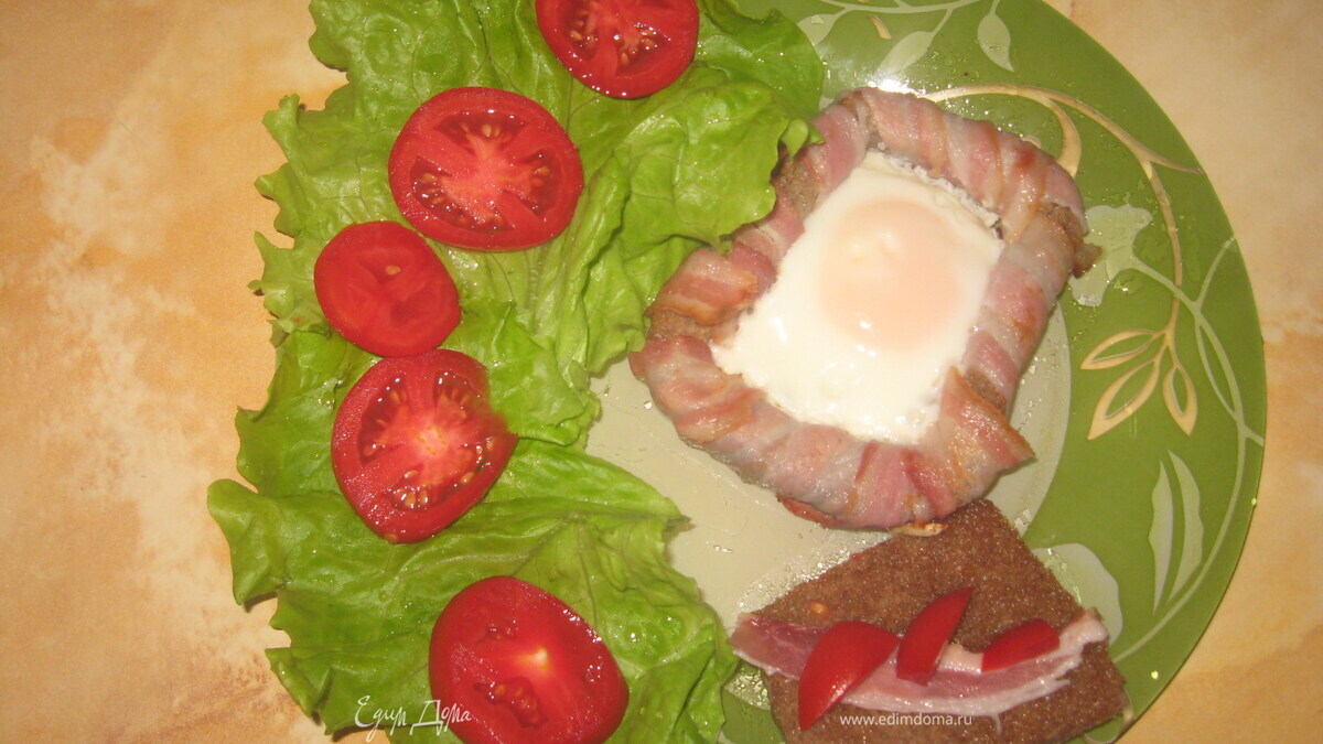 Сытный завтрак