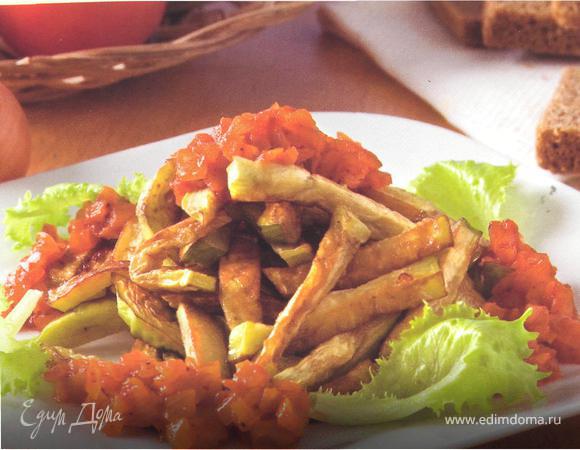 Закуска горячая из баклажанов Закуска горячая из баклажанов