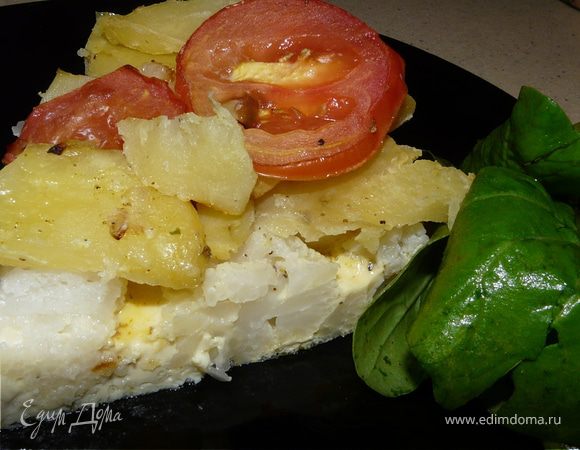 Фриттата с капустой