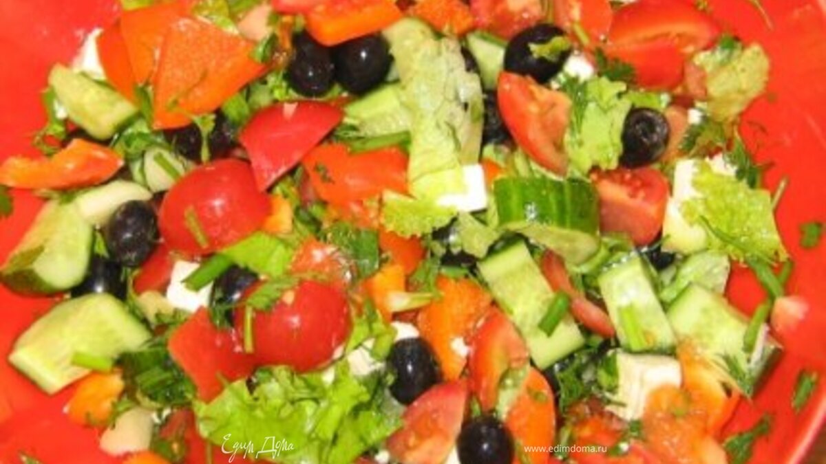 Салат "Греческий" с тунцом