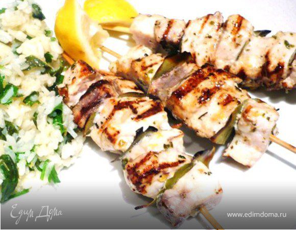 Сувлаки из рыбы