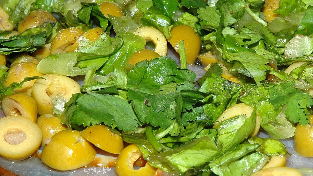 Карпаччо из свиного балыка