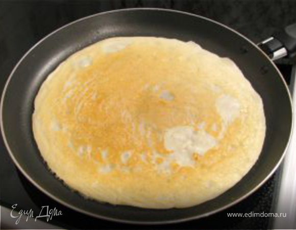 Блины с бананом и шоколадом