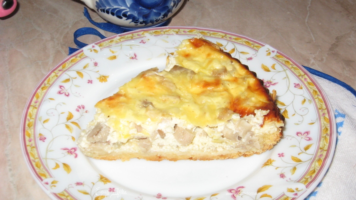Пирог с грибами "Нежный"