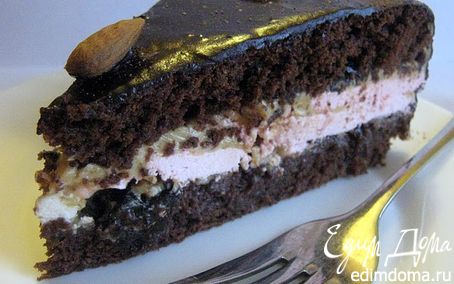 Рецепт Шоколадный торт с зефиром