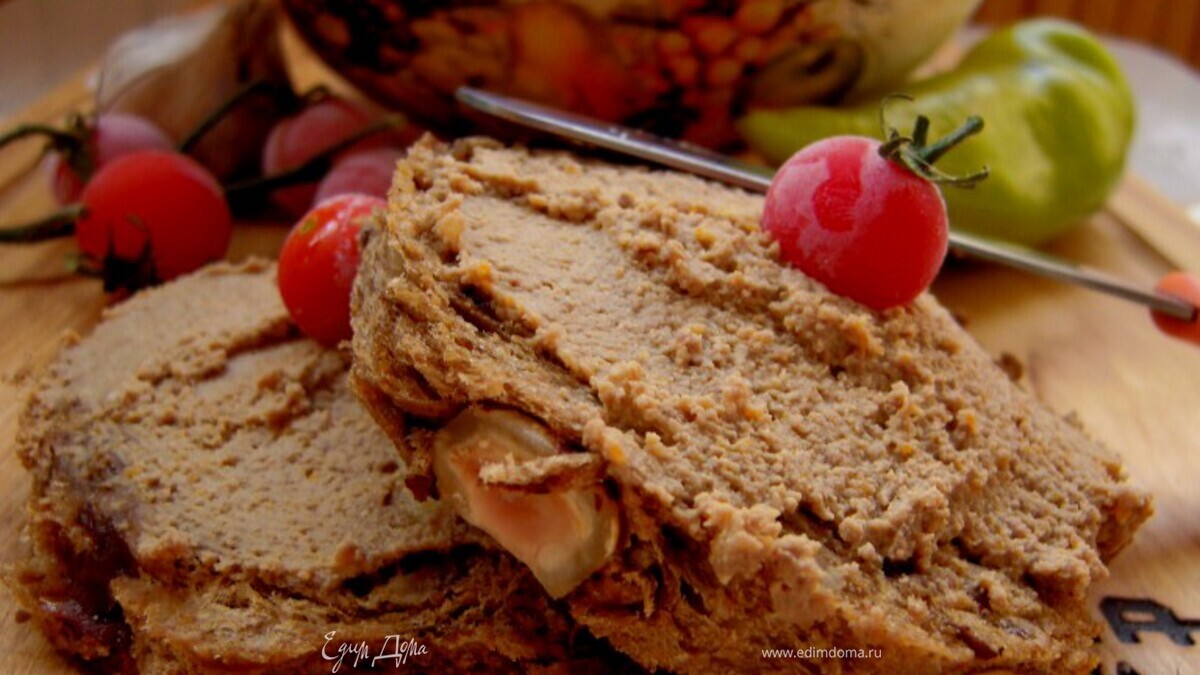 Паштет из куриной печени со сливками