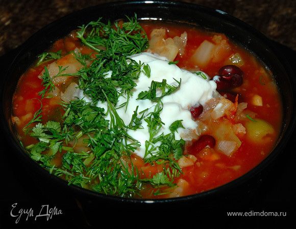 Солянка сборная овощная (Постные дни)