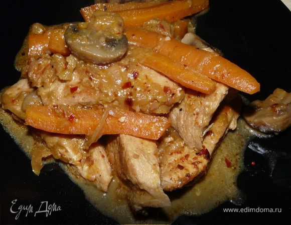 Куриное карри/Coq Au Coco Куриное карри/Coq Au Coco