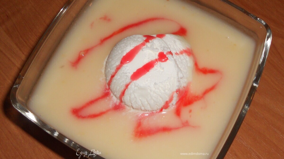 Десертный суп из айвы