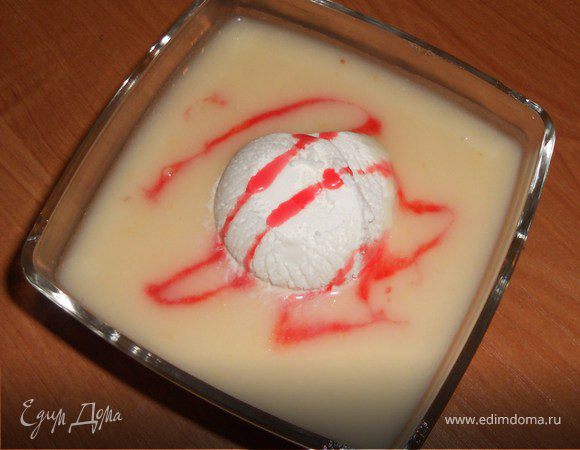 Десертный суп из айвы