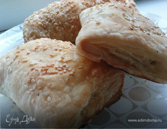 Сырные кармашки со шпинатом