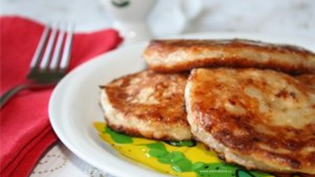 Мясные оладьи 