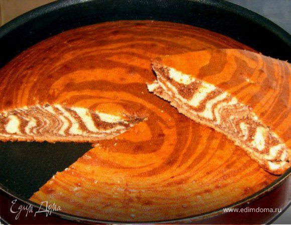 Полосатый пирог Полосатый пирог