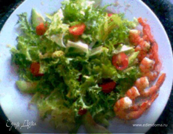 Салат с креветками Салат с креветками