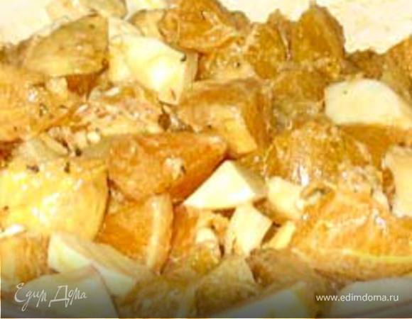 Салат из апельсинов по-сицилийски