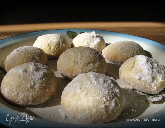 Ароматное песочное печенье