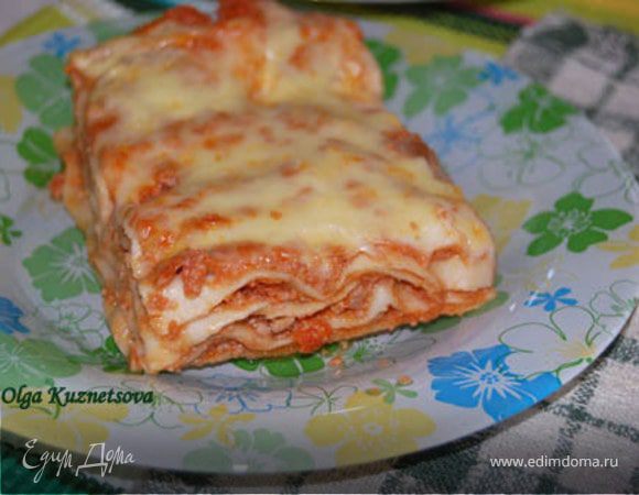 Лазанья по домашнему 