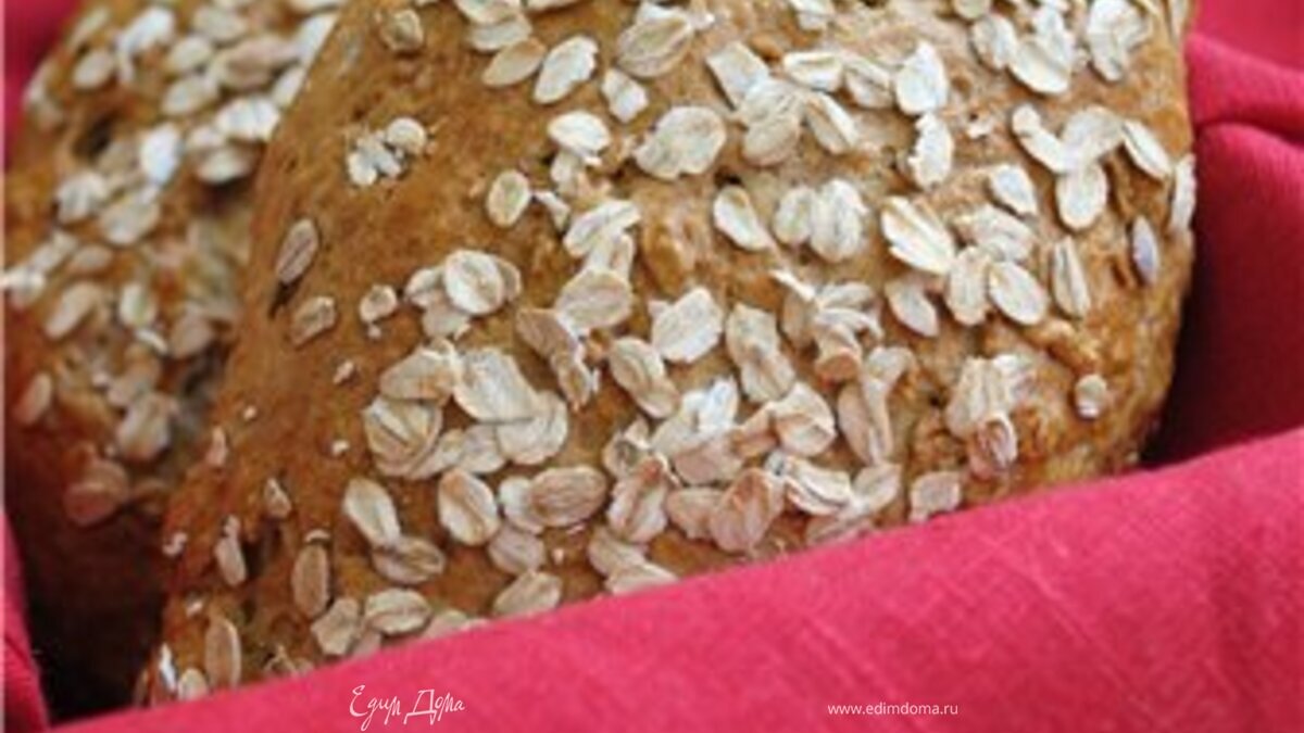Хлеб с овсяными хлопьями