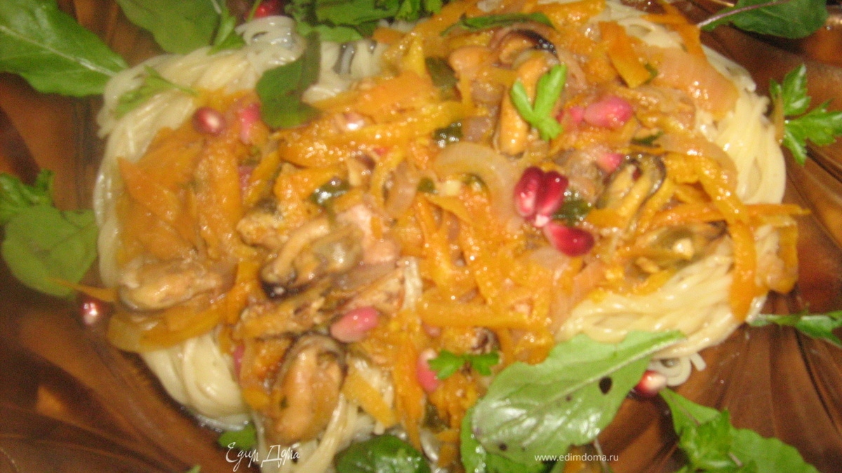 Гнезда каппелини с мидиями "Воспоминание о лете"