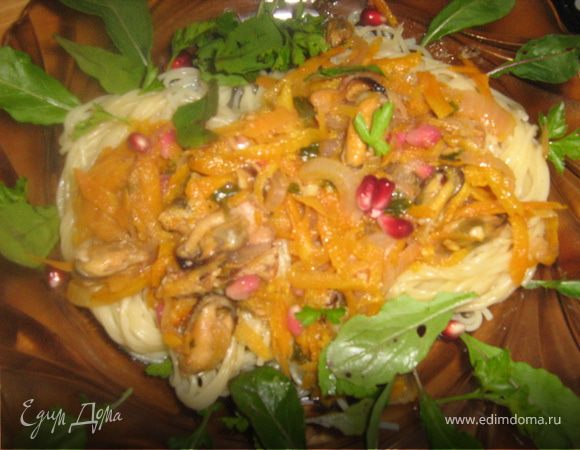 Гнезда каппелини с мидиями "Воспоминание о лете" Гнезда каппелини с мидиями "Воспоминание о лете"