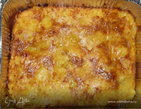 Восточная картофельная запеканка