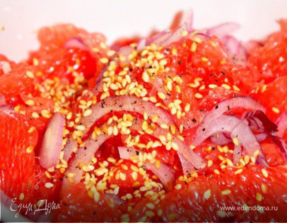 Салат из грейпфрута 