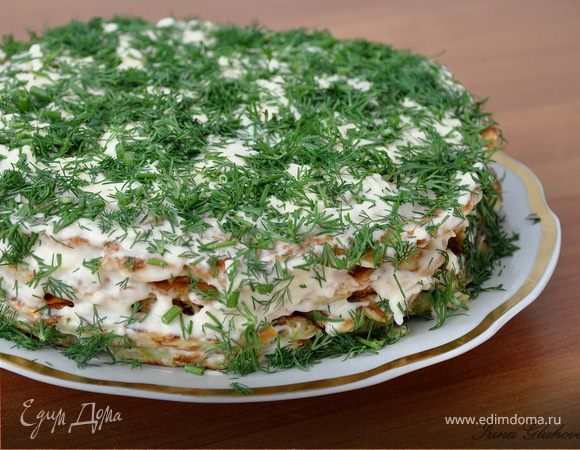 Кабачковый тортик Кабачковый тортик