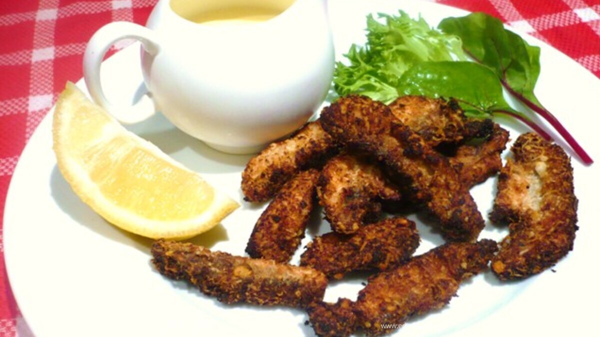 Грибы в шубке с Айоли