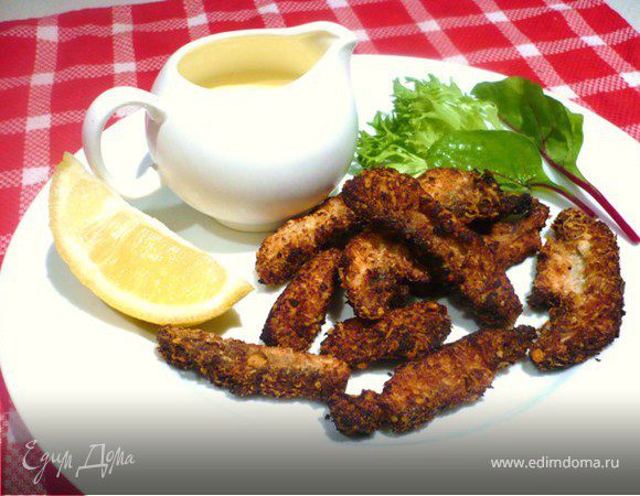 Грибы в шубке с Айоли Грибы в шубке с Айоли