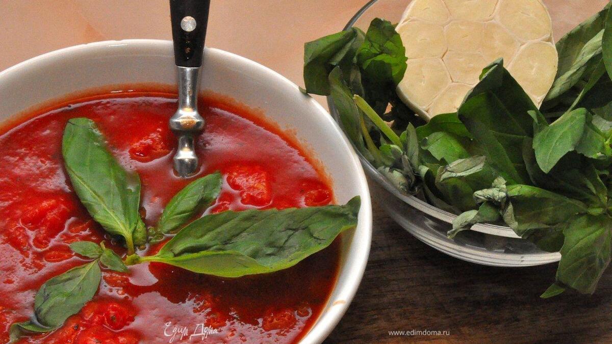 Домашние соус и тесто для Пиццы (Salsa e pasta per la pizza fatta in casa)