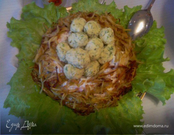 Гнездо глухаря