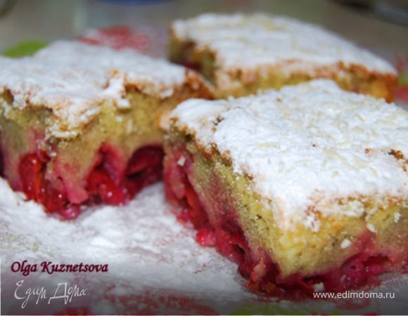 Шарлотка вишневая