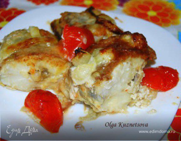 Жареная рыбка из духовки