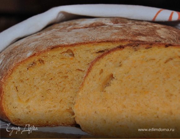 Солнечное настроение.Хлеб из тыквы.