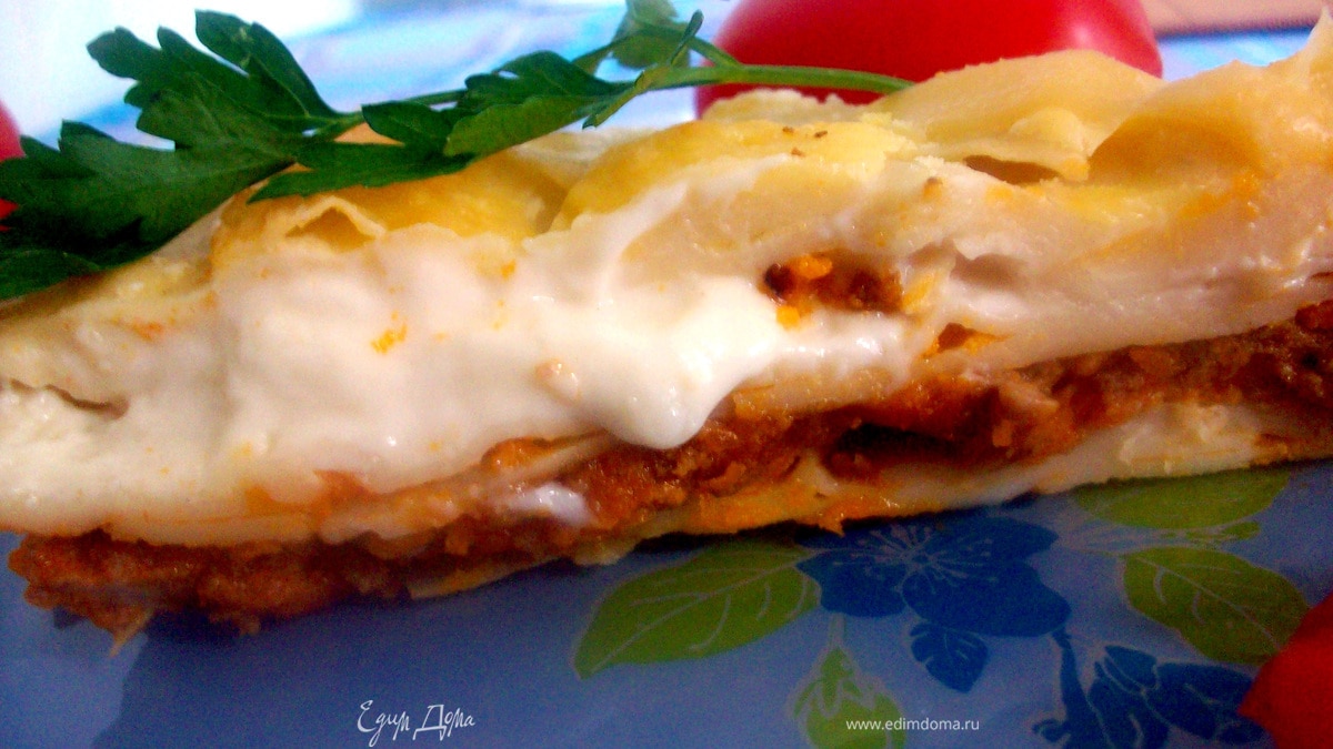 Лазанья по старинному болонскому рецепту