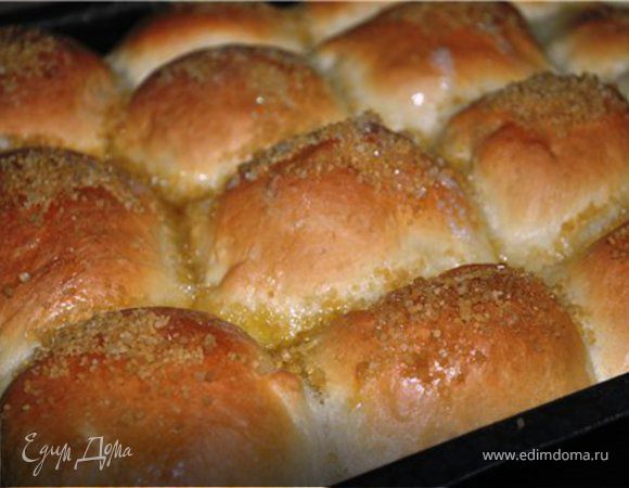 Булочки с начинкой, запечённые в сливках (Rohrnudeln) Булочки с начинкой, запечённые в сливках (Rohrnudeln)